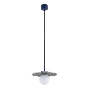 Argon 8950 - Lampada a sospensione con cavo BOLL 1xG9/6W/230V blu