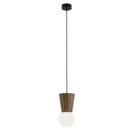 Argon 8952 - Lampada a sospensione da bagno su cavo VOLANTE 1xG9/6W/230V IP44 marrone
