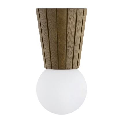 Argon 8974 - Plafoniera da bagno VOLANTE 1xG9/6W/230V IP44 Ø 12 cm marrone