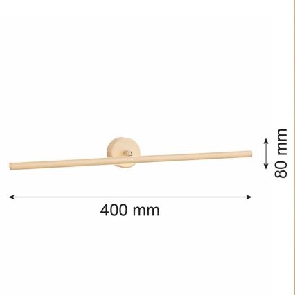 Argon 8992 - Lampada LED per quadri MIRI LED/7,2W/230V 3000K 40 cm beige