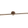 Argon 8997 - Lampada per quadri a LED MIRI LED/18W/230V 3000K 100 cm marrone