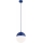Argon 9000 - Lampada a sospensione da esterno su cavo LIV 1xE27/15W/230V IP44 blu