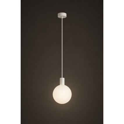 Argon 9004 - Lampada a sospensione per esterni ORE con cavo 1xG9/6W/230V IP44 bianco