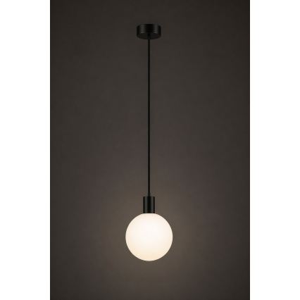 Argon 9005 - Lampada a sospensione per esterni con cavo ORE 1xG9/6W/230V IP44 nero