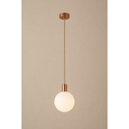 Argon 9006 - Lampada da esterno a sospensione su cavo ORE 1xG9/6W/230V, finitura rame