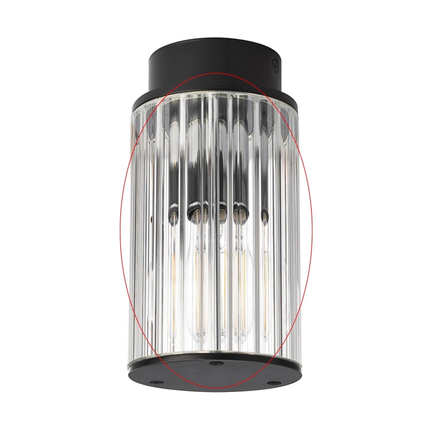 Argon - Vetro di ricambio per lampada NORFOLK E27 Ø 12 cm