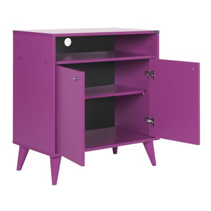 Armadietto 79x73 cm viola