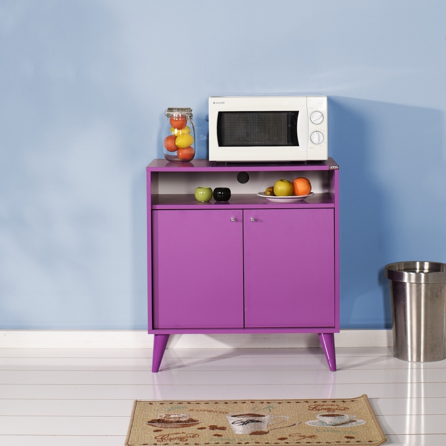 Armadietto 79x73 cm viola