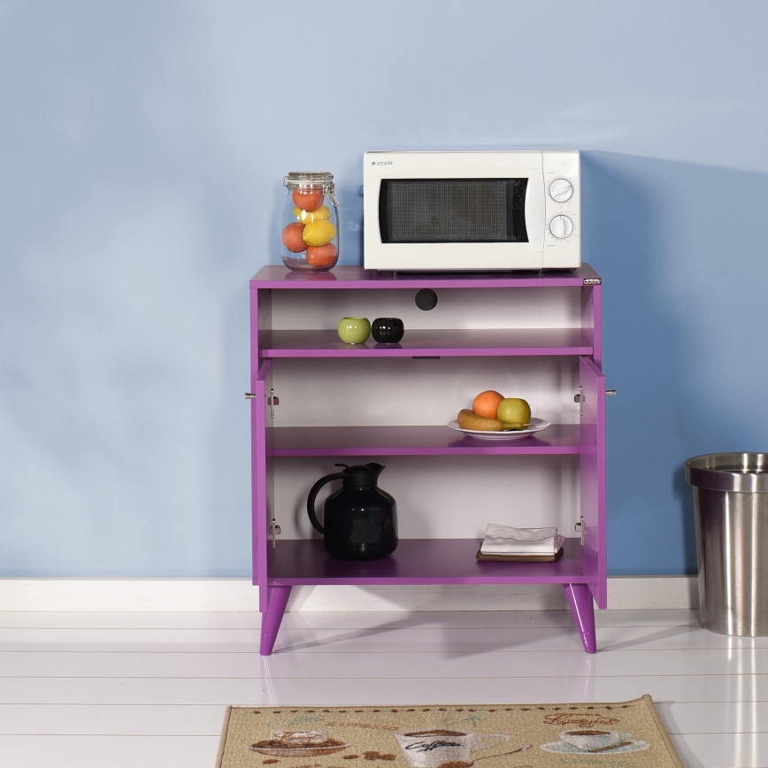 Armadietto 79x73 cm viola