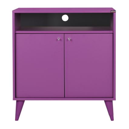 Armadietto 79x73 cm viola
