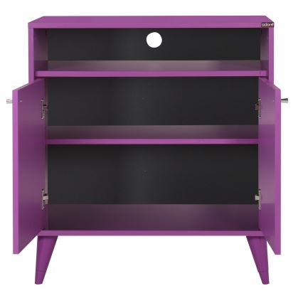 Armadietto 79x73 cm viola