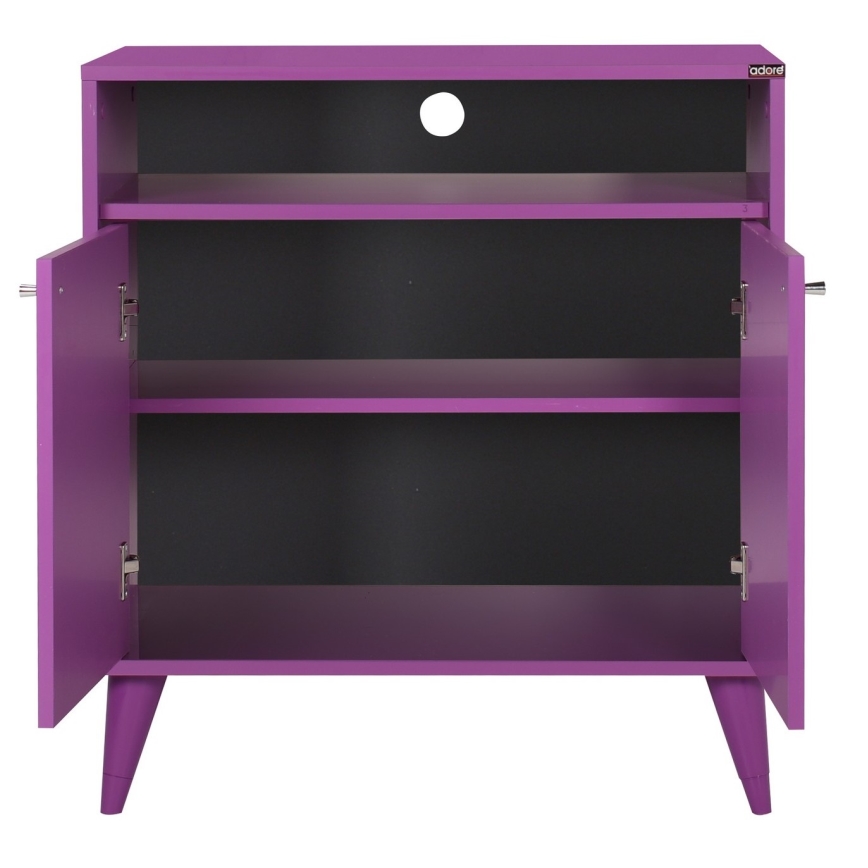 Armadietto 79x73 cm viola