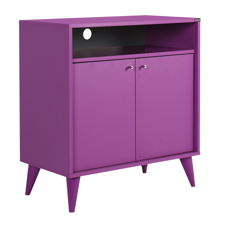 Armadietto 79x73 cm viola