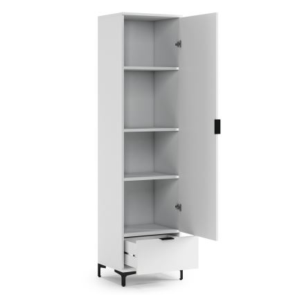 Armadietto con cassetto LORA bianco