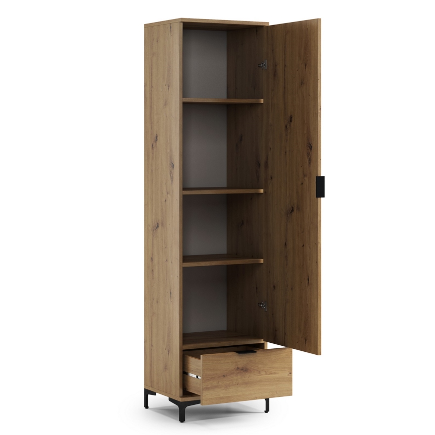 Armadietto con cassetto LORA quercia artisan