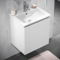 Armadietto da bagno con lavandino MARCO 51 cm bianco