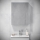Armadietto da bagno con specchio KENWOOD 65x50 cm bianco
