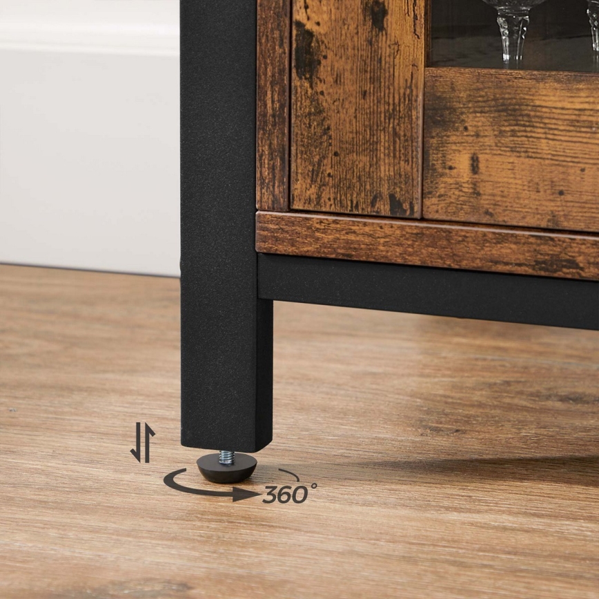 Armadietto FIRA marrone/nero