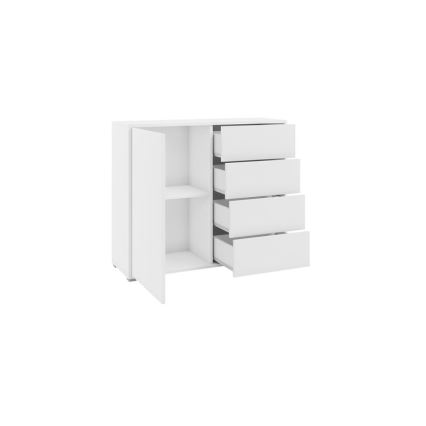 Armadietto GESITA 93x41 cm bianco