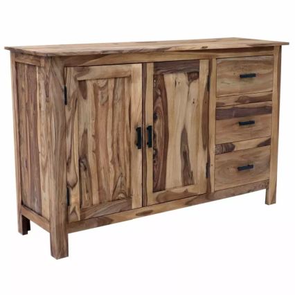 Armadietto RAMI 90x140 cm legno solido/palissandro