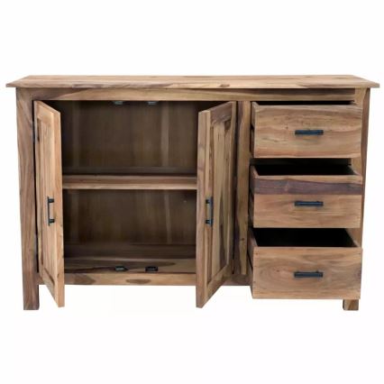 Armadietto RAMI 90x140 cm legno solido/palissandro