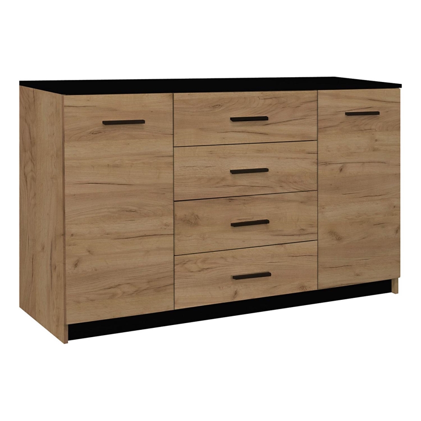 Armadietto TAYLER quercia craft/nero