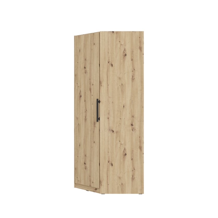 Armadio angolare MARO 94x213 cm rovere artisan