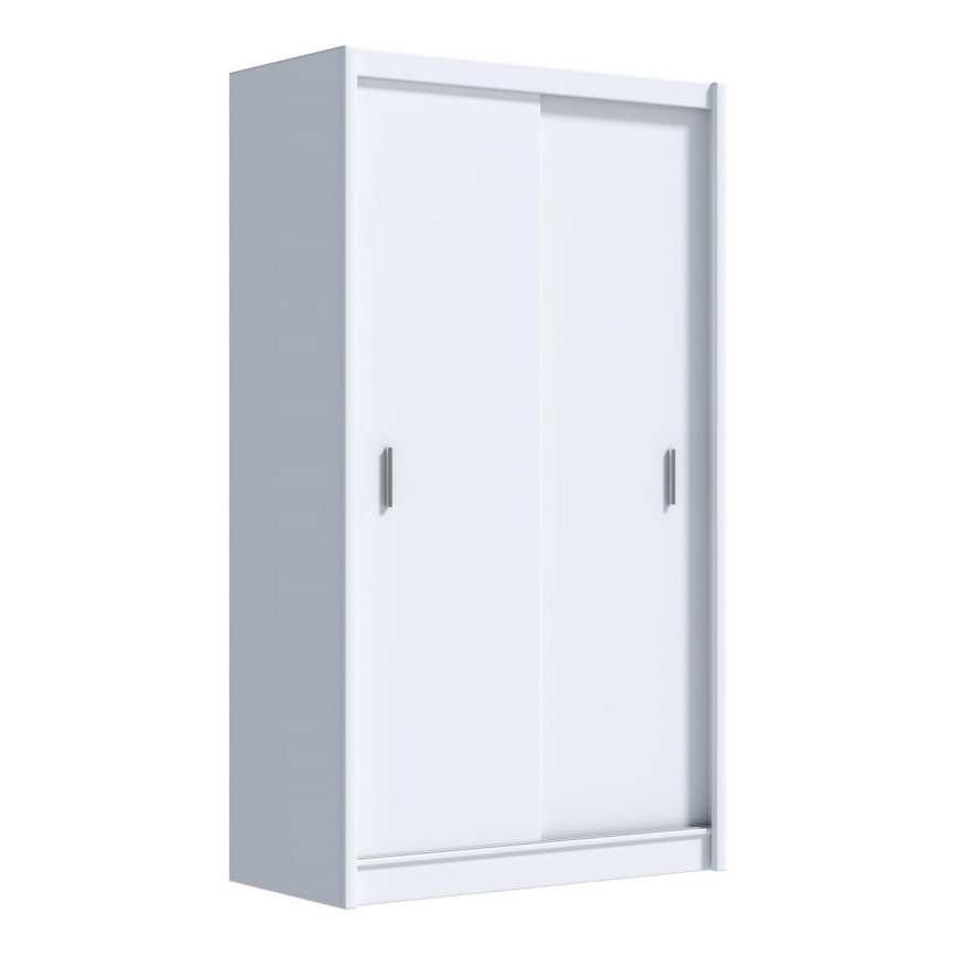 Armadio con ante scorrevoli SAPHIRA 150x215 cm bianco