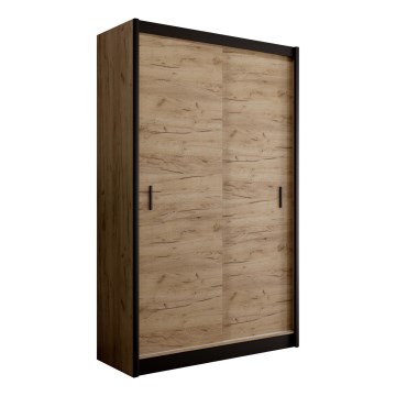 Armadio con ante scorrevoli SAPHIRA 150x215 cm quercia craft