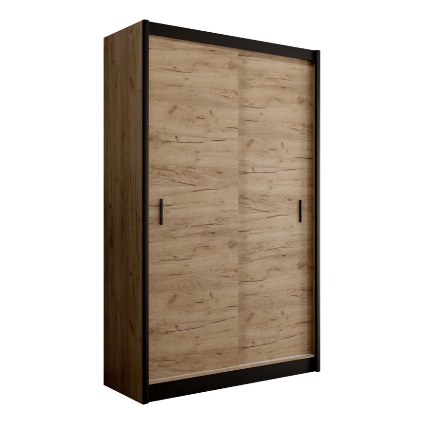 Armadio con ante scorrevoli SAPHIRA 150x215 cm quercia craft