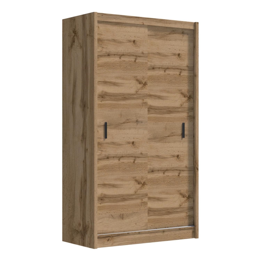 Armadio con ante scorrevoli SAPHIRA 150x215 cm quercia wotan