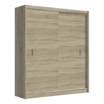 Armadio con ante scorrevoli SAPHIRA 203x215 cm quercia sonoma