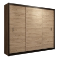 Armadio con ante scorrevoli SAPHIRA 250x215 cm rovere craft