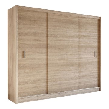 Armadio con ante scorrevoli SAPHIRA 250x215 cm rovere sonoma