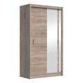 Armadio con specchio SABRINA 120x215 cm rovere sonoma