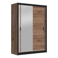 Armadio con specchio SABRINA 150x215 cm rovere craft