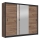 Armadio con specchio SABRINA 250x215 cm rovere craft