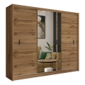 Armadio con specchio SABRINA 250x215 cm rovere wotan