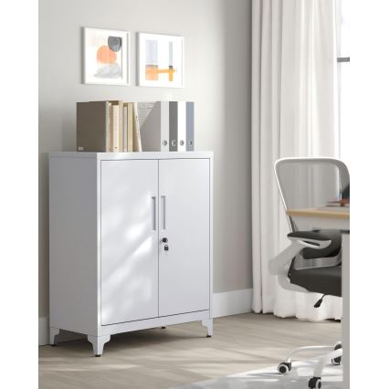 Armadio da ufficio KAZE 80x40 cm, bianco
