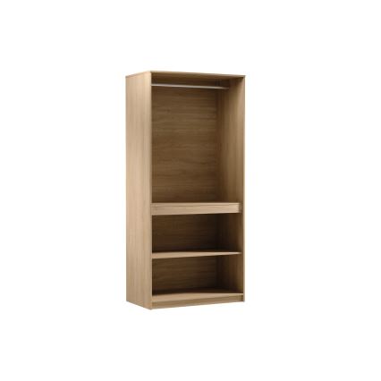 Armadio guardaroba MIYABI 90x198x52 cm rovere Cremona