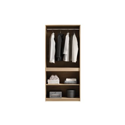 Armadio guardaroba MIYABI 90x198x52 cm rovere Cremona