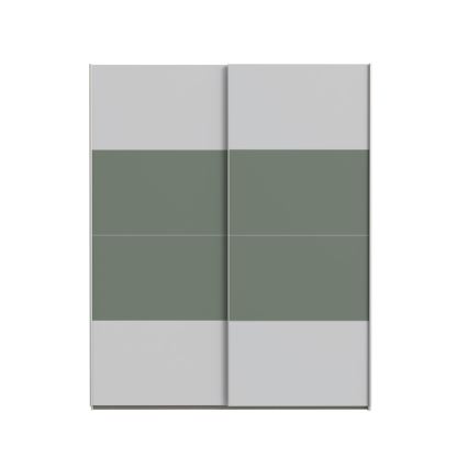 Armadio KARO 170x210 cm grigio/verde