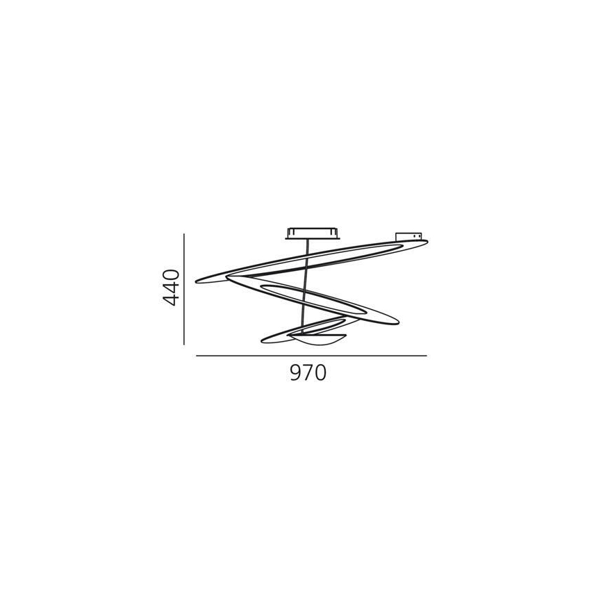 Artemide 1242010A - Plafoniera PIRCE 1xR7s/11W/230V bianco