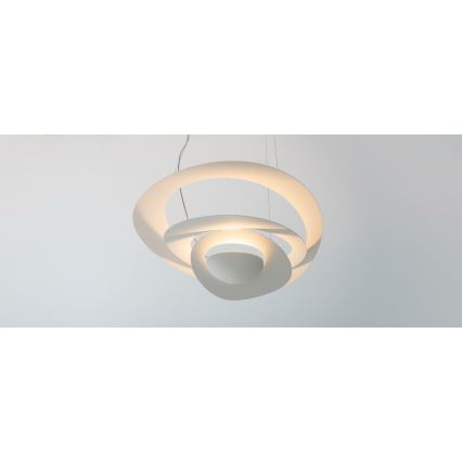 Artemide 1254110A - Lampadario a sospensione con filo LED dimmerabile PIRCE LED/44W/230V 3000K bianco