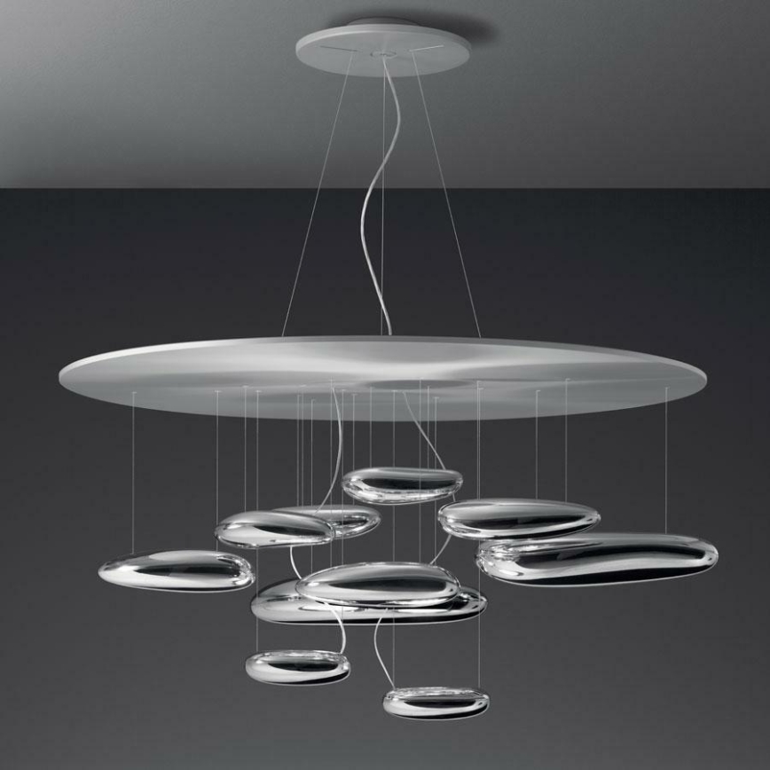 Artemide 1367110A - Lampadario a sospensione con filo LED dimmerabile MERCURY LED/58W/230V 3000K