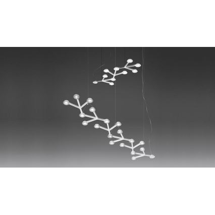 Artemide 1578050APP - Lampadario a sospensione con filo LED dimmerabile NET LED/45W/230V 3000K
