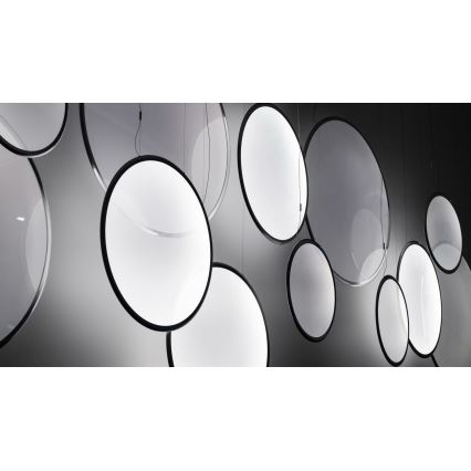 Artemide 1994010APP - Lampadario a sospensione con filo LED dimmerabile DISCOVERY LED/80W/230V 3000K antracite