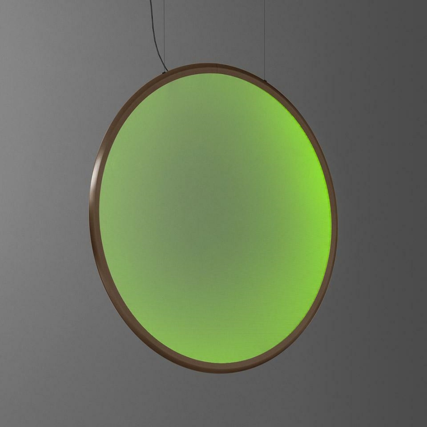 Artemide 1994360APP - LED RGBW Lampadario dimmerabile a sospensione con filo DISCOVERY LED/79W/230V 2700-6500K bronzo