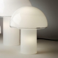 Artemide A006300 - Lampada da tavolo ONFALE 1xE14/5W/230V + 1xE27/13W bianco