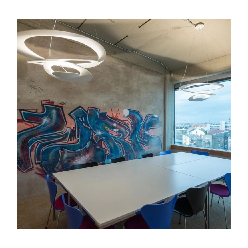 Artemide - Lampadario dimmerabile a sospensione con filo  PIRCE MINI 1xR7s/330W/230V